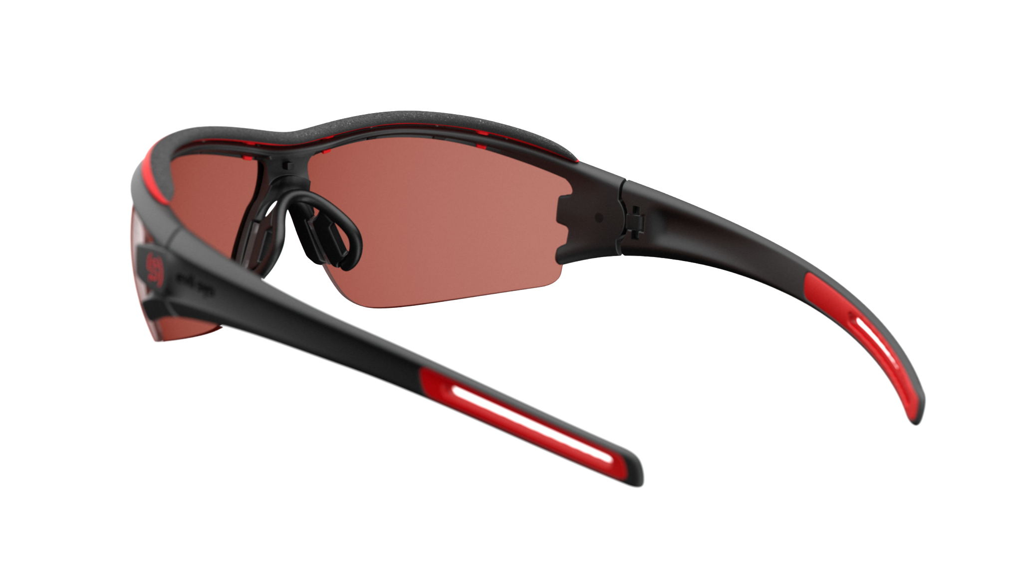 スポーツサングラス　evil eye trace pro レッド　ブラック e001_75_9000_back.png