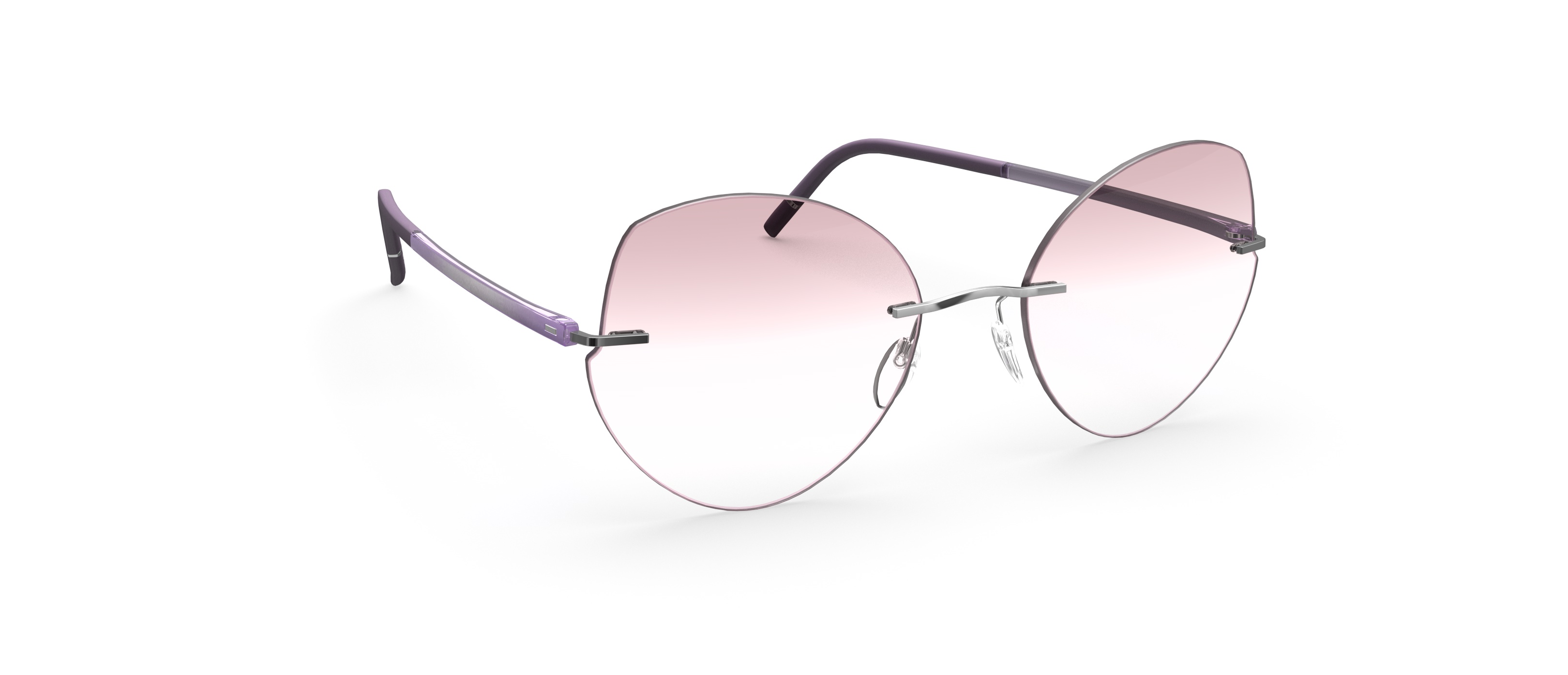 Silhouette The Wave LV Eyeglasses (Chassis #5567) - Silhouette Rimless  Authorized Retailer