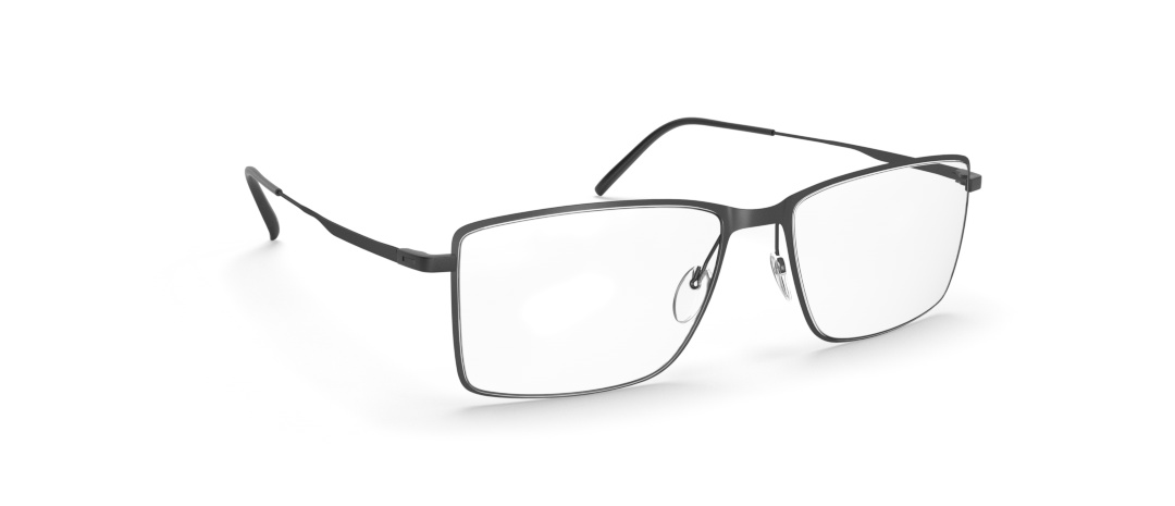 Silhouette Lite Wave 5533 Men Eyeglasses - Black